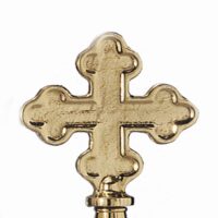 Brass Botonee Cross