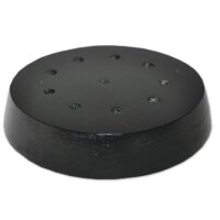 10 Hole Flag Base - Ebonized Wood