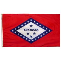 Arkansas Flag - Grommets