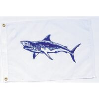 Mako Shark Flag - Grommets