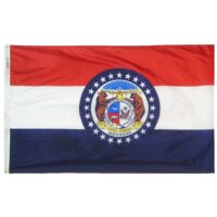 Missouri Flag - Grommets