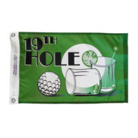 New 19th Hole Flag - Grommets