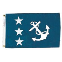 Past Commodore Flag - Grommets