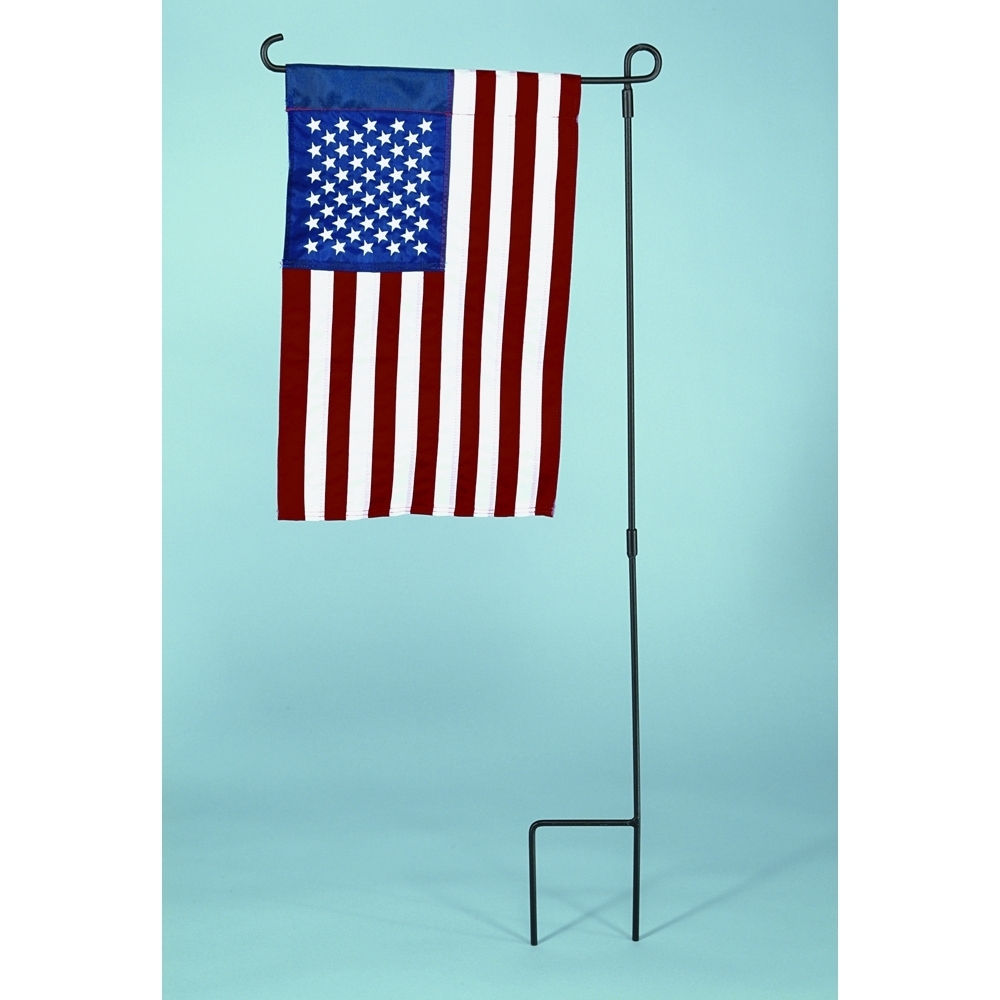 Nylon American Garden Banner - Pole Hem 2 Nylon American Garden Banner Pole Hem