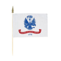 Mounted Army Flag - Stick