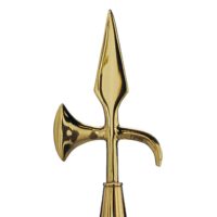 Brass Battle Lance - Gold