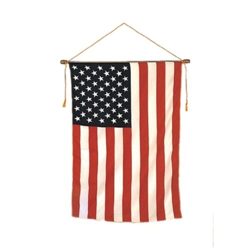 Nylon American Banner Mounted