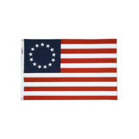 Embroidered Cotton Betsy Ross - Grommets