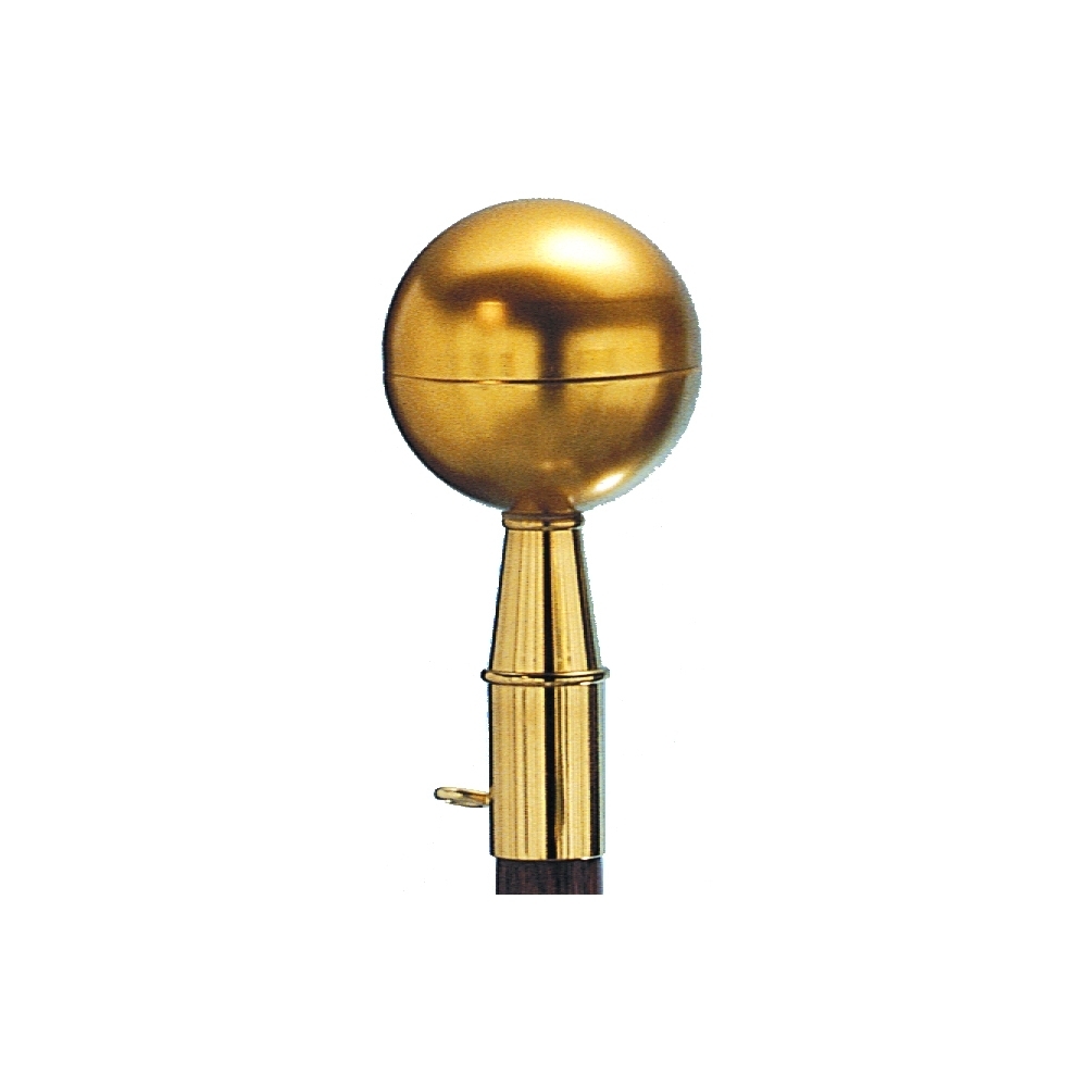 Aluminum Ball with Ferrule - Gold 2 Aluminum Ball with Ferrule Gold