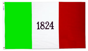 1824 Alamo Flag Grommets Finish