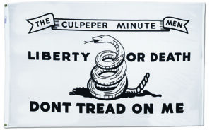 1775 Culpeper Flag Grommets Finish