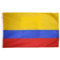 Ecuador Civil Flag - Grommets