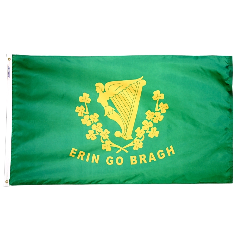 Erin go Bragh Flag - Grommets 2 Erin go Bragh Flag Grommets Finish
