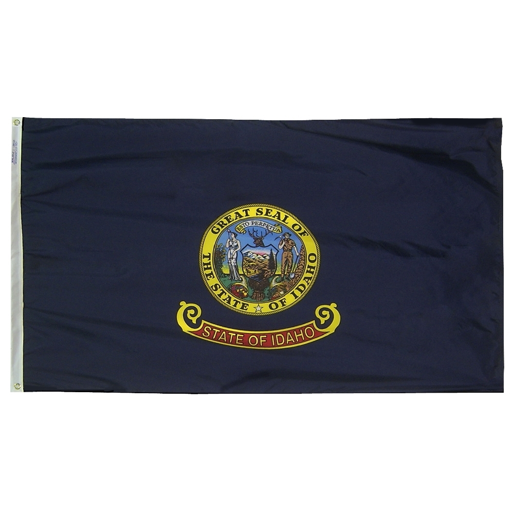Idaho Flag - Grommets 2 Idaho Flag Grommets Finish