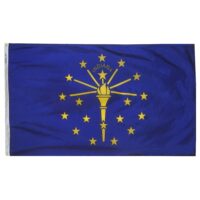 Indiana Flag - Grommets