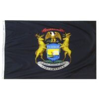 Michigan Flag - Grommets