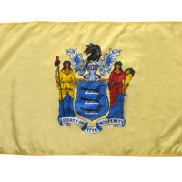 New Jersey Flag - Grommets