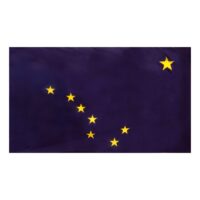 Alaska Flag - Pole Hem