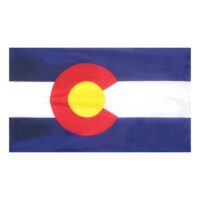 Colorado Flag - Pole Hem