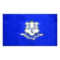 Connecticut Flag - Pole Hem