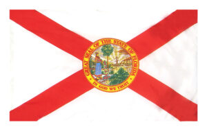 Florida Flag Pole Hem Finish
