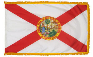 Florida Flag Fringe Finish