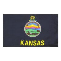 Kansas Flag - Pole Hem
