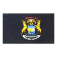 Michigan Flag - Pole Hem