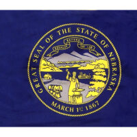 Nebraska Flag - Pole Hem