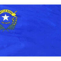 Nevada Flag - Pole Hem