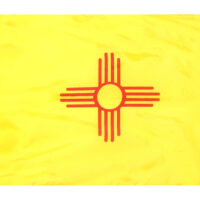 New Mexico Flag - Pole Hem