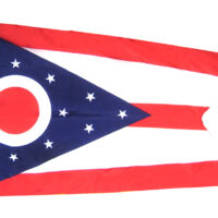 Ohio Flag - Pole Hem
