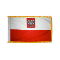Poland w/Eagle Flag - Fringe
