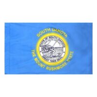 South Dakota Flag - Pole Hem
