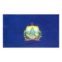 Vermont Flag - Pole Hem