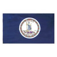 Virginia Flag - Pole Hem