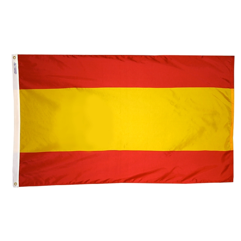 Spain Civil Flag - Grommets 2 Nylon Spain Civil Flag Grommets Finish
