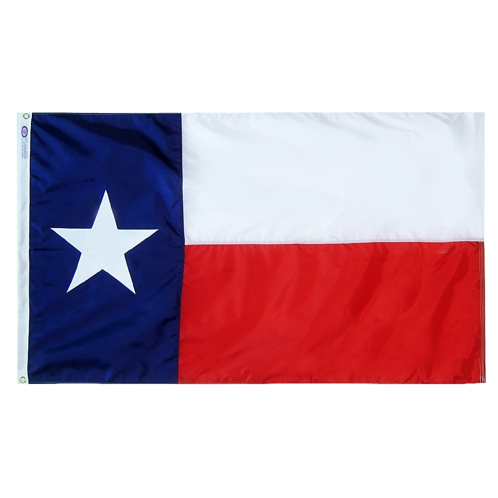 Texas Flag - Grommets 2 Texas Flag Grommets Finish