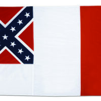 Third Confederate Flag - Grommets