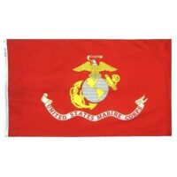 Marine Corps Flag - Grommets