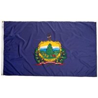 Vermont Flag - Grommets