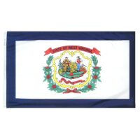 West Virginia Flag - Grommets
