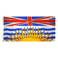 British Columbia Flag - Grommets