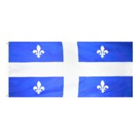 Quebec Flag - Grommets
