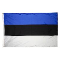 Estonia Flag - Grommets