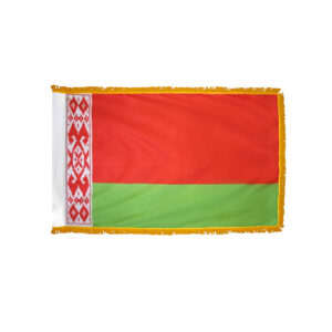 Belarus Flag Fringe Finish