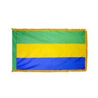 Gabon Flag - Fringe