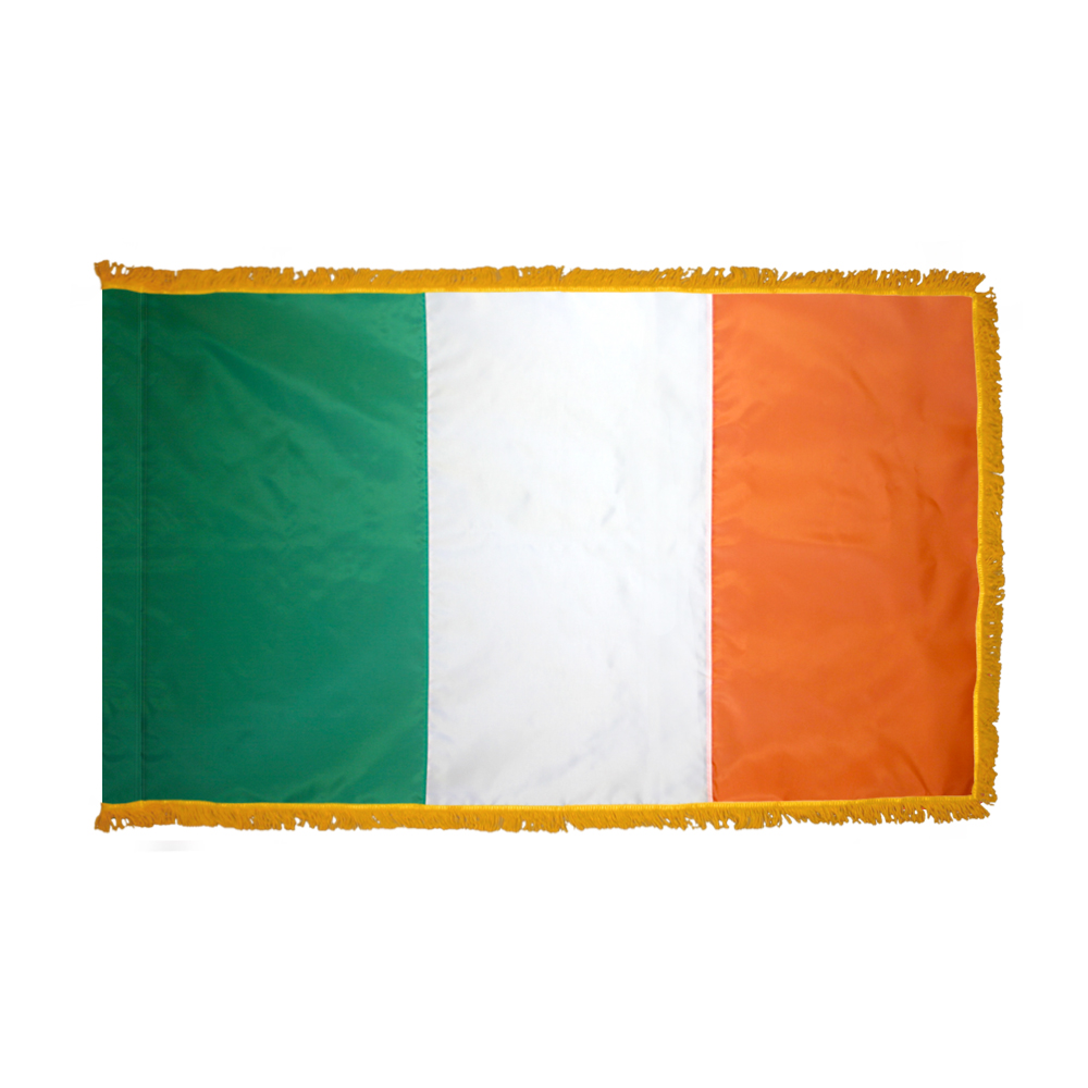 Ireland Flag - Fringe 2 Ireland Flag Fringe Finish