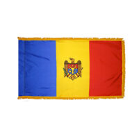 Moldova Flag - Fringe