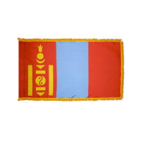 Mongolia Flag - Fringe
